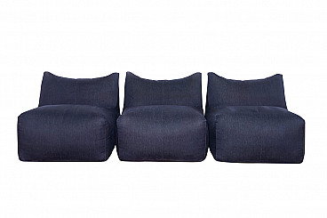 3 Le Bambole armchairs by Mario Bellini for C&B Italia, 1970s