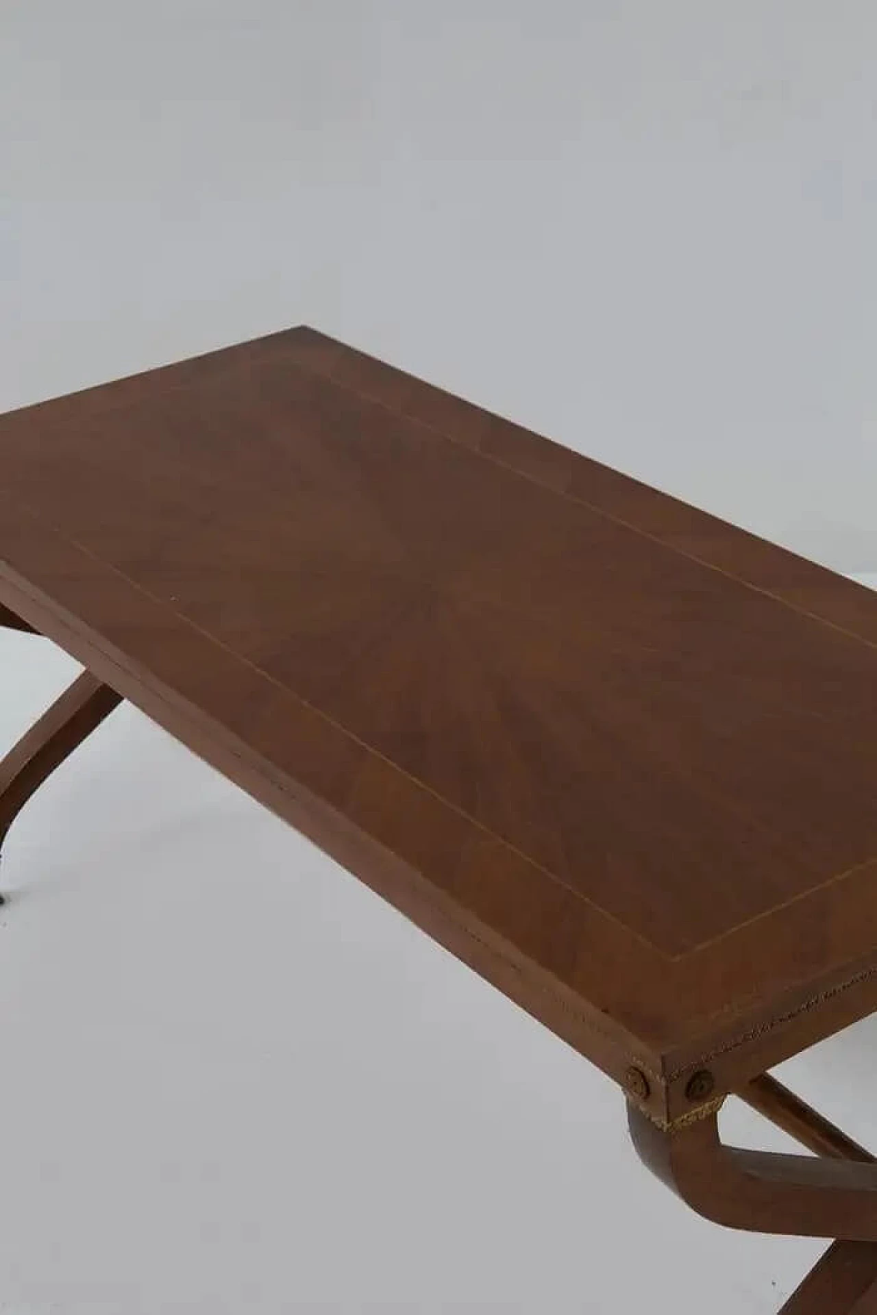 Tavolino in ottone attribuito a Paolo Buffa, anni '50 6
