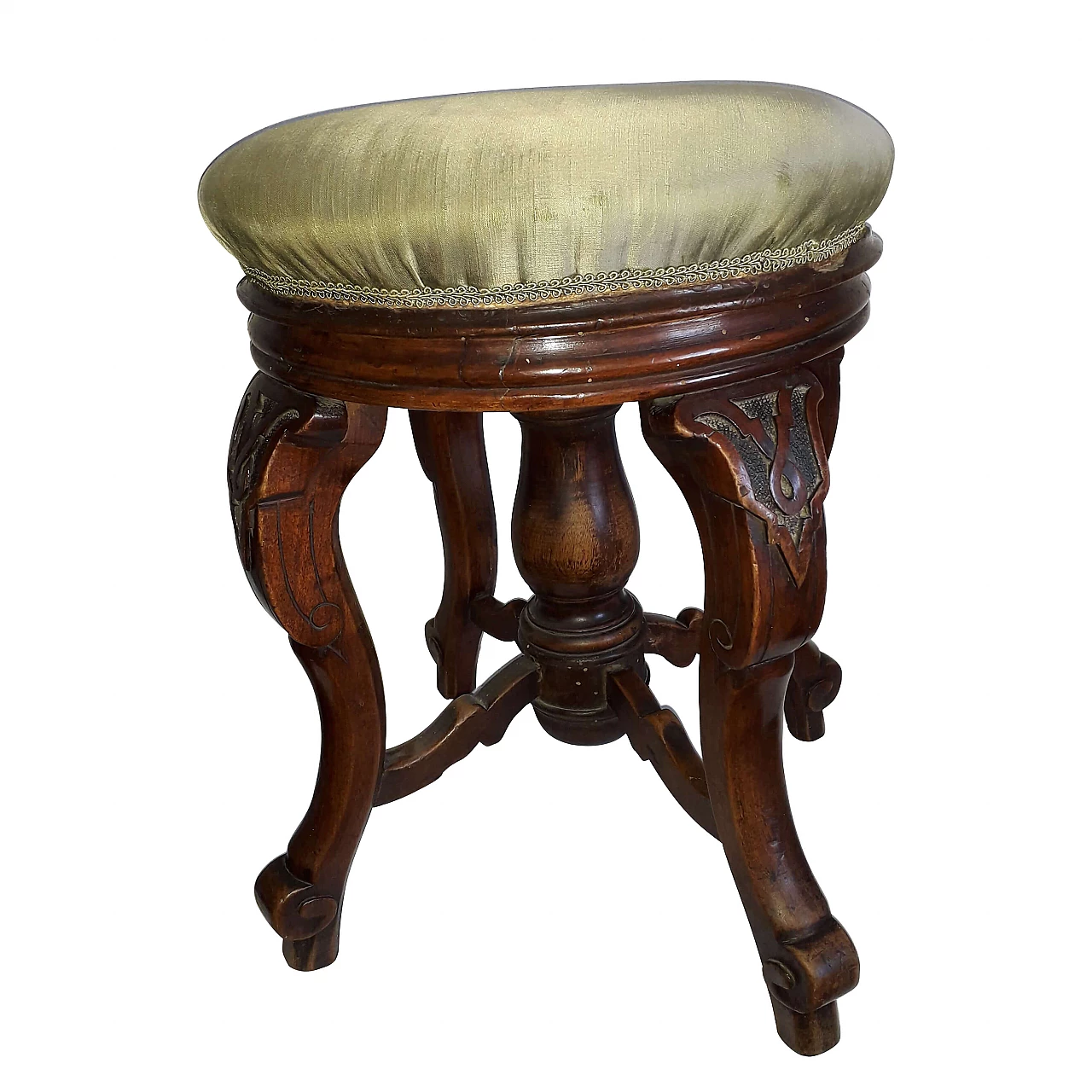Piano stool in the Napoleon III style, 19th century 12
