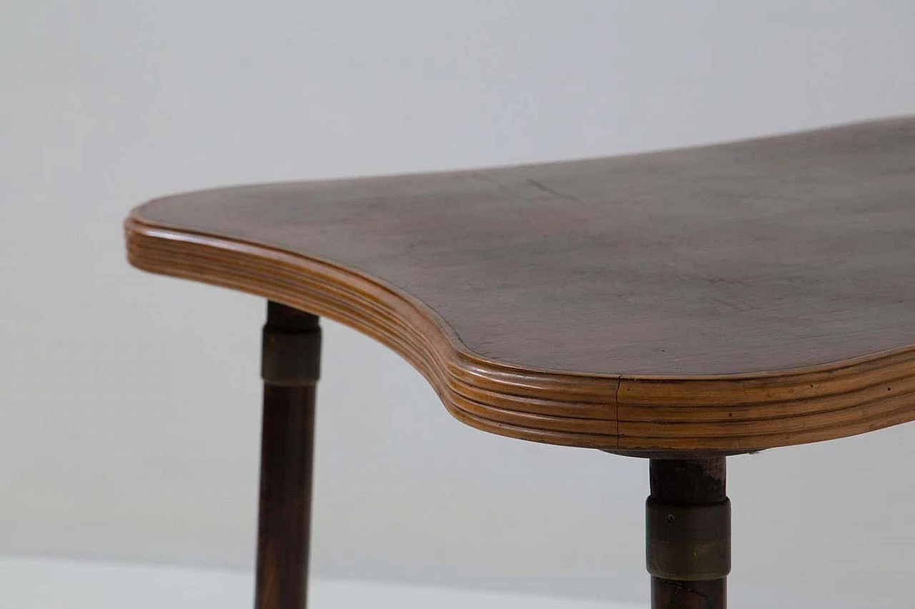 Game table with grissinato edge attributed to Luigi Scremin, 1950s 4