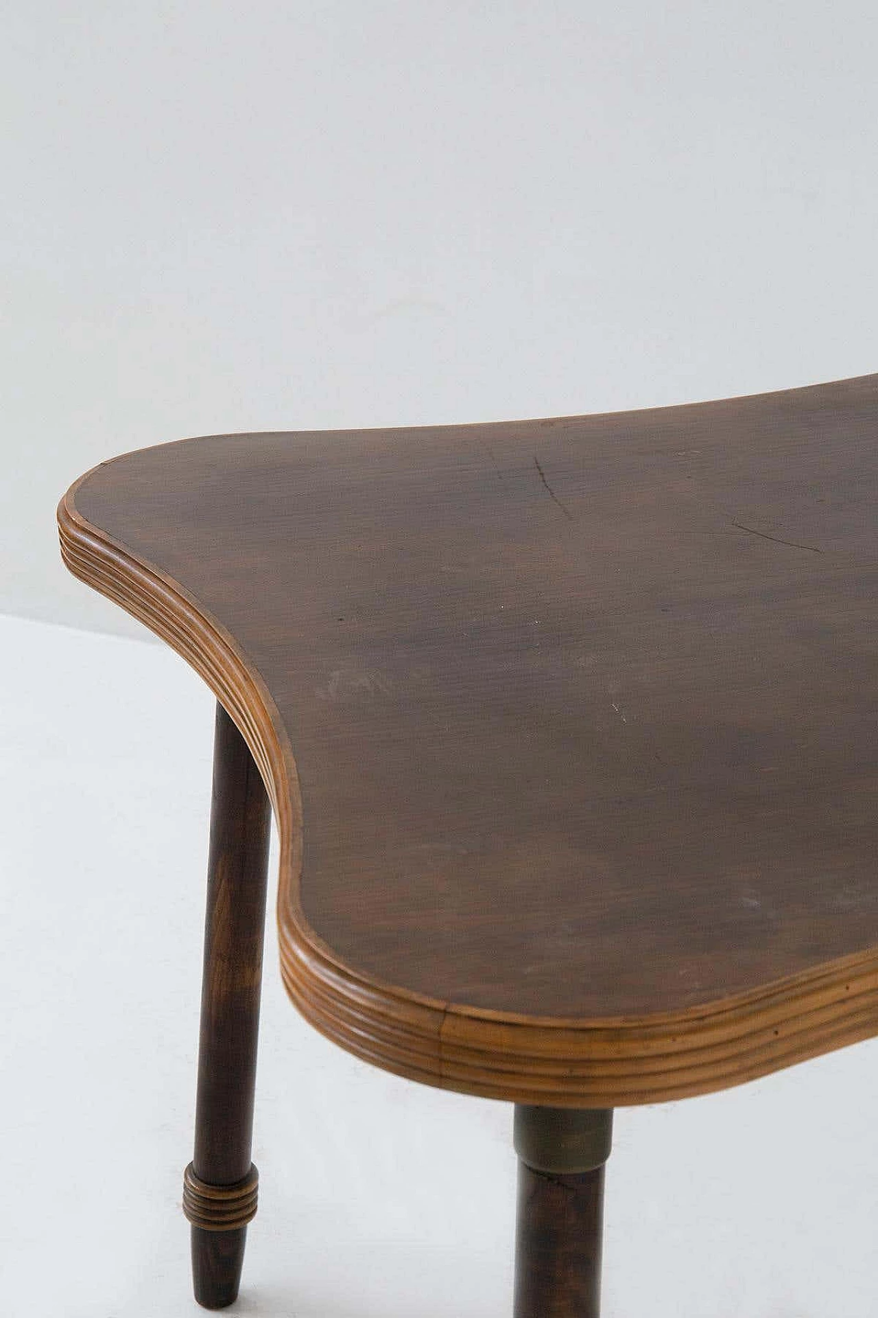 Game table with grissinato edge attributed to Luigi Scremin, 1950s 7