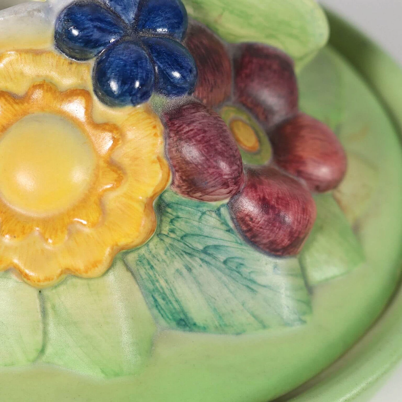 Scatola in ceramica a colaggio Lenci, del '900 5