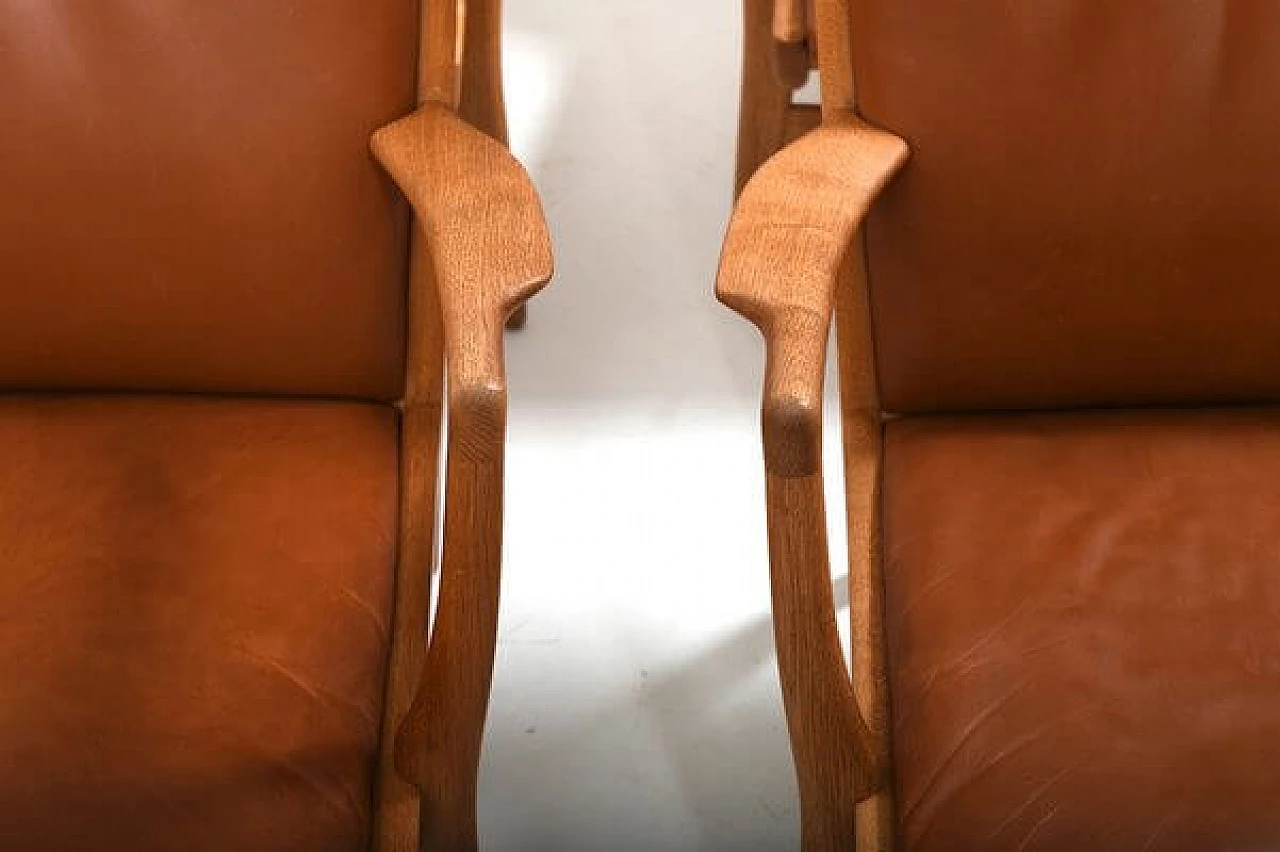 4 AP-16 armchairs by Hans J. Wegner for AP Stolen, 1950s 12