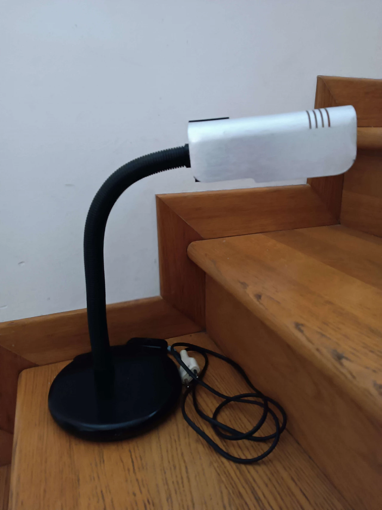 Metal and plastic table lamp by Targetti, 1970s 7