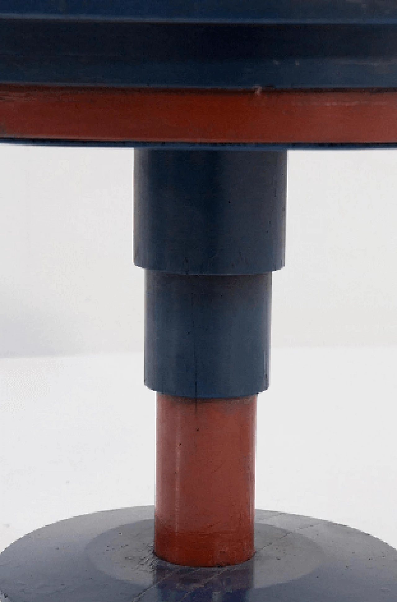 Painted wood coffee table attributed to Luigi Colombo Fillia, 1920s 3