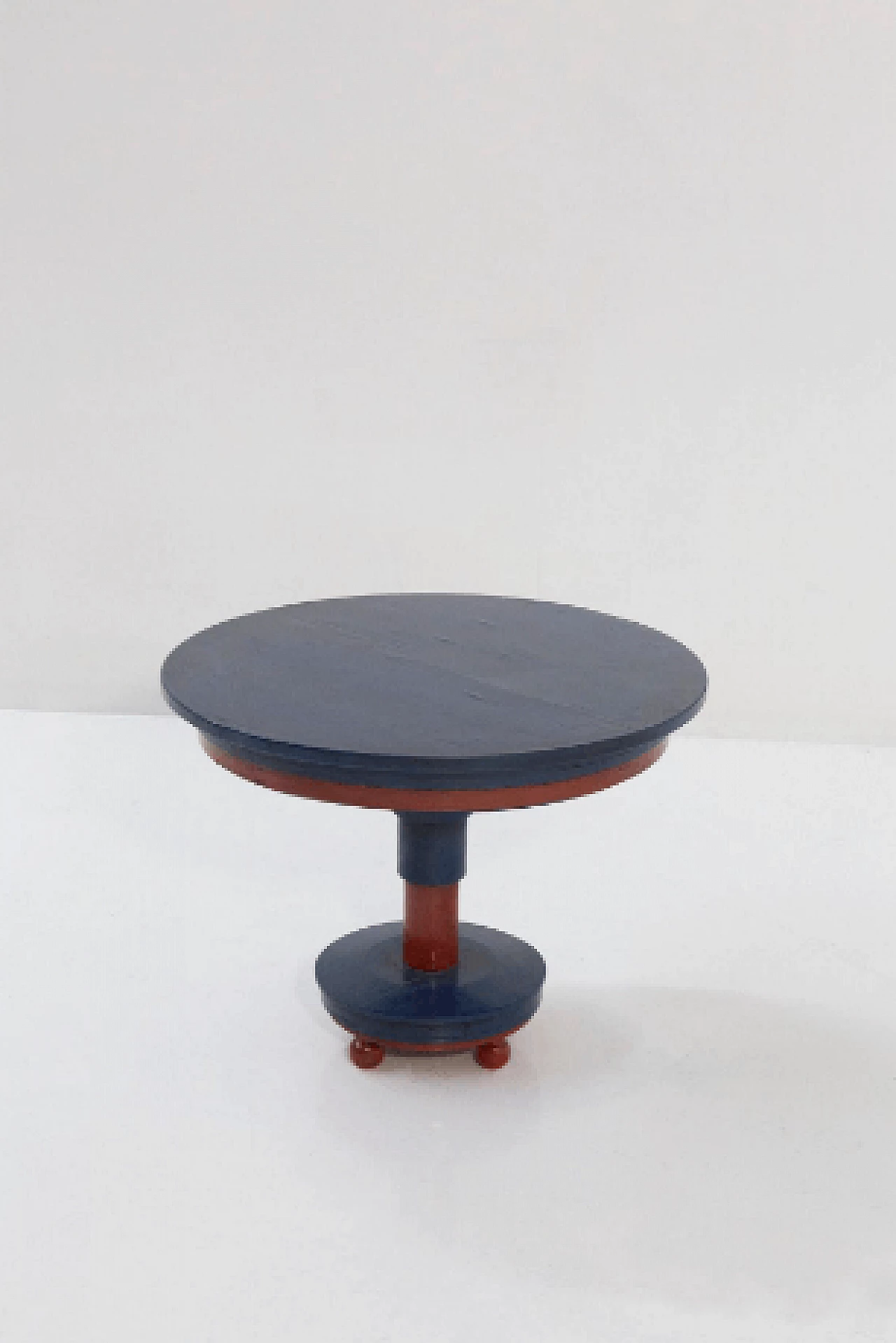 Painted wood coffee table attributed to Luigi Colombo Fillia, 1920s 5