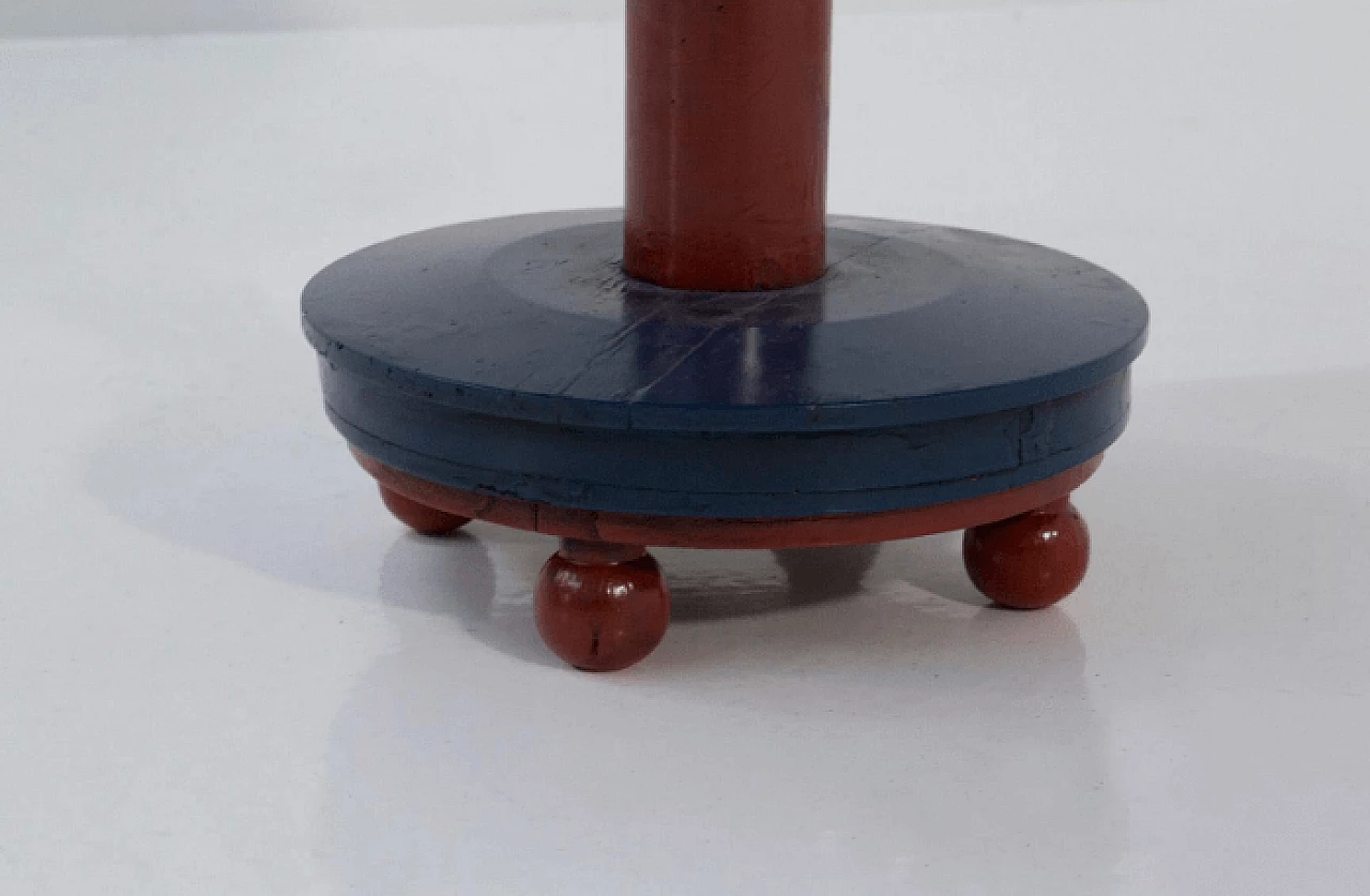 Painted wood coffee table attributed to Luigi Colombo Fillia, 1920s 7