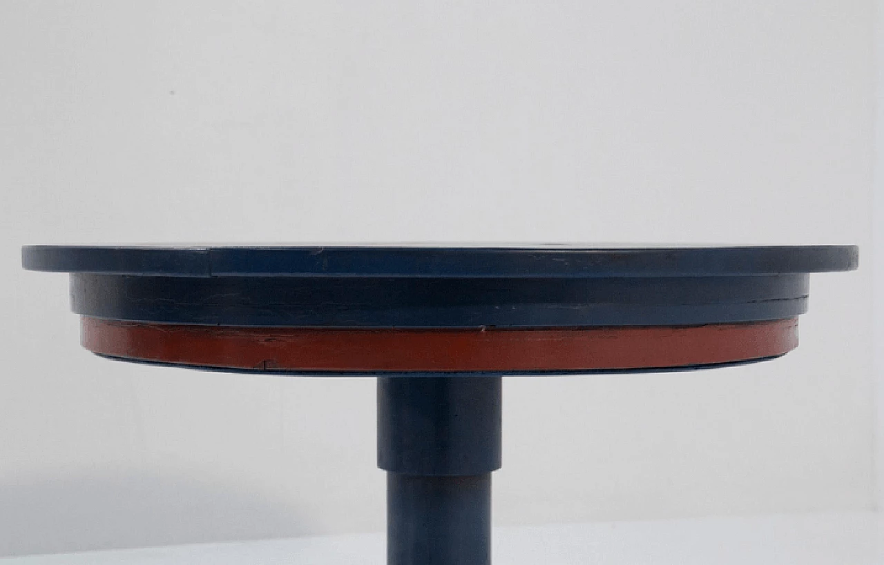 Painted wood coffee table attributed to Luigi Colombo Fillia, 1920s 8