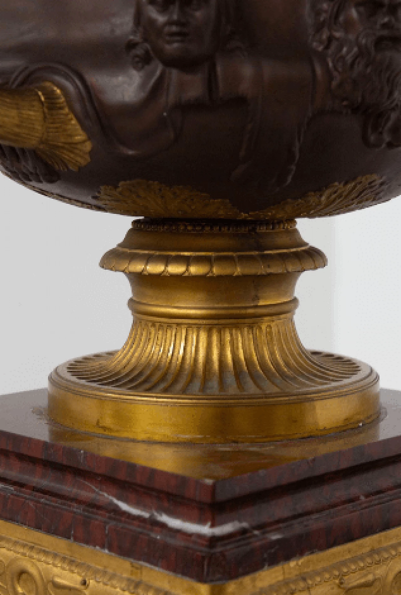 Marble and bronze vase by Ferdinand Barbedienne, mid-19th century 9