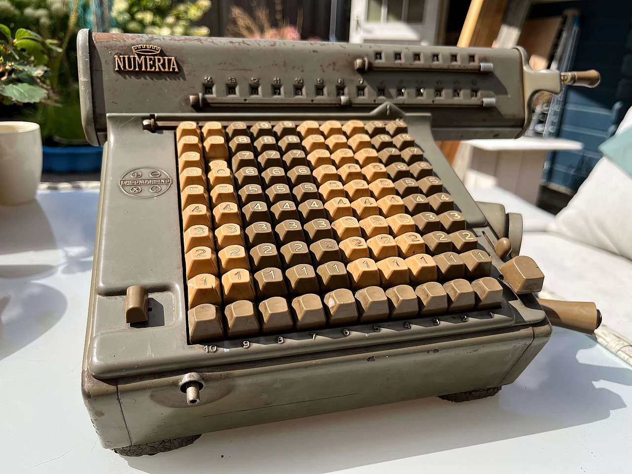 Numeria calculator by Lagomarsino, 1940s 1