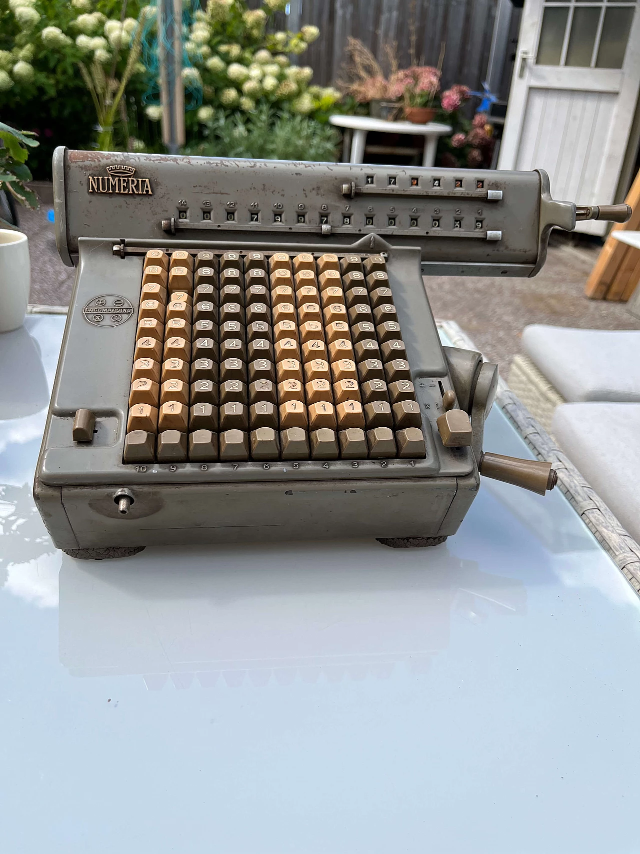 Numeria calculator by Lagomarsino, 1940s 7