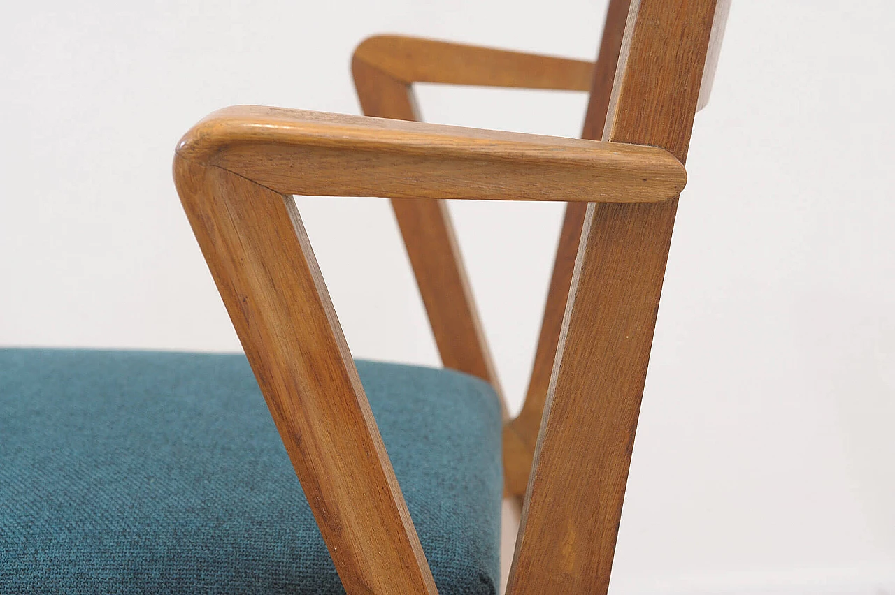 Pair of bent-beech chairs with upholstered seat by Jitona, 1970s 25