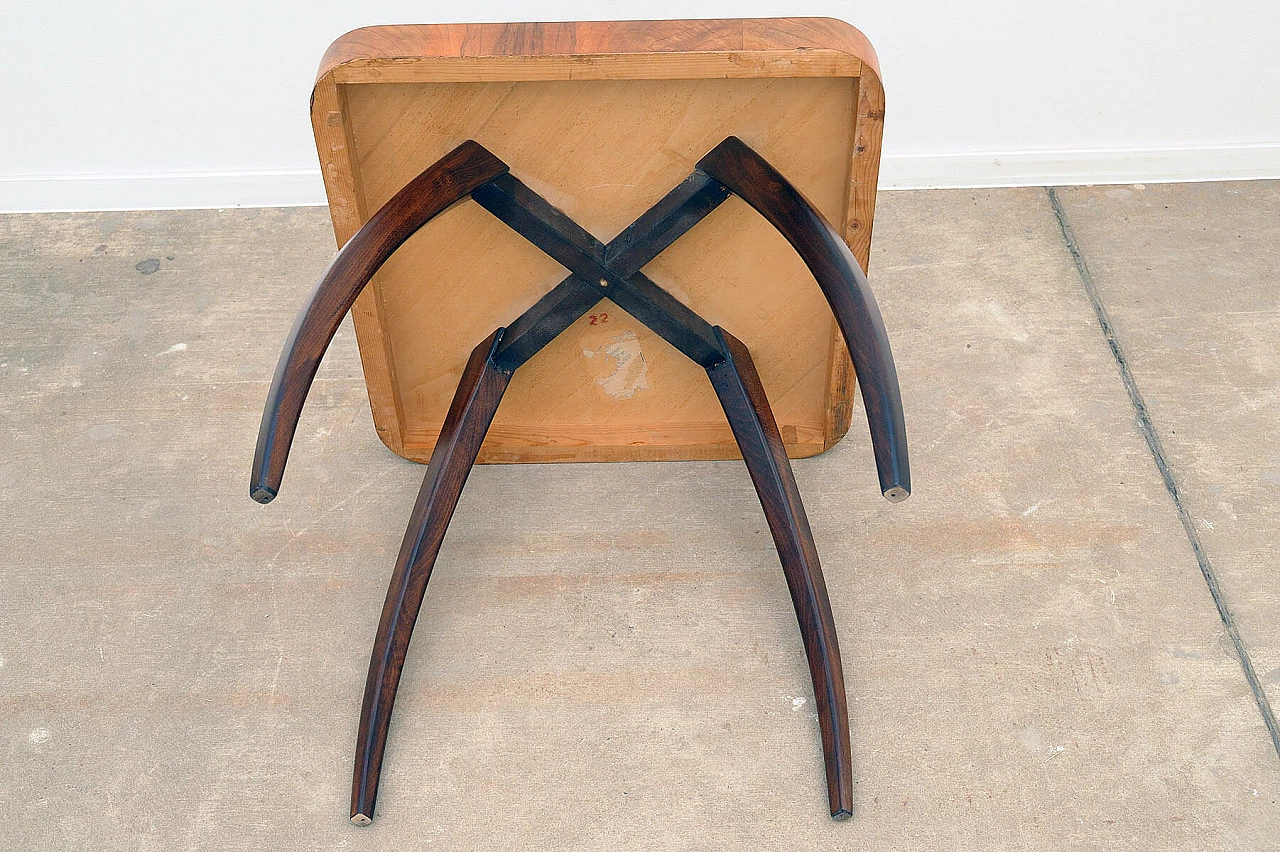 Spider H259 coffee table by Jindřich Halabala, 1950s 21