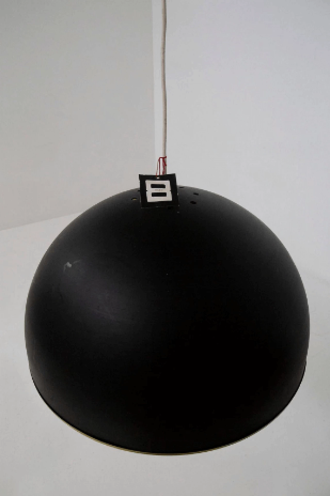 Metal hanging lamp by Angelo Beighi for Esperia, 1980s 5