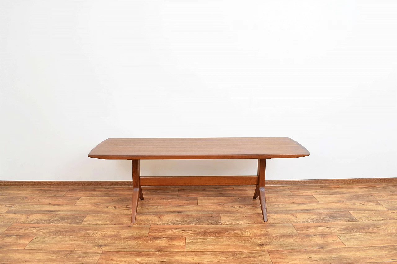 Tavolino danese in teak di Johannes Andersen, anni '60 3