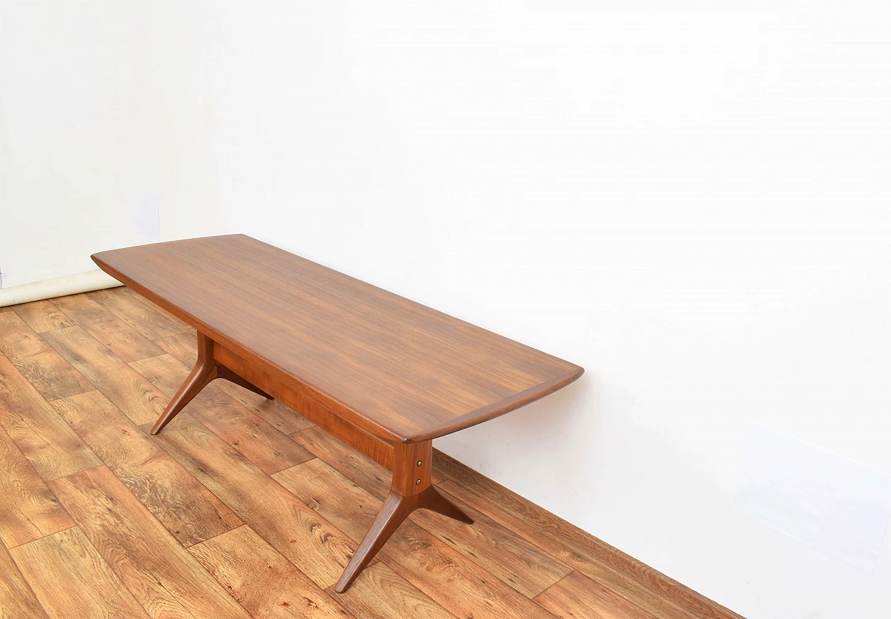 Danish teak coffee table by Johannes Andersen, 1960s 8