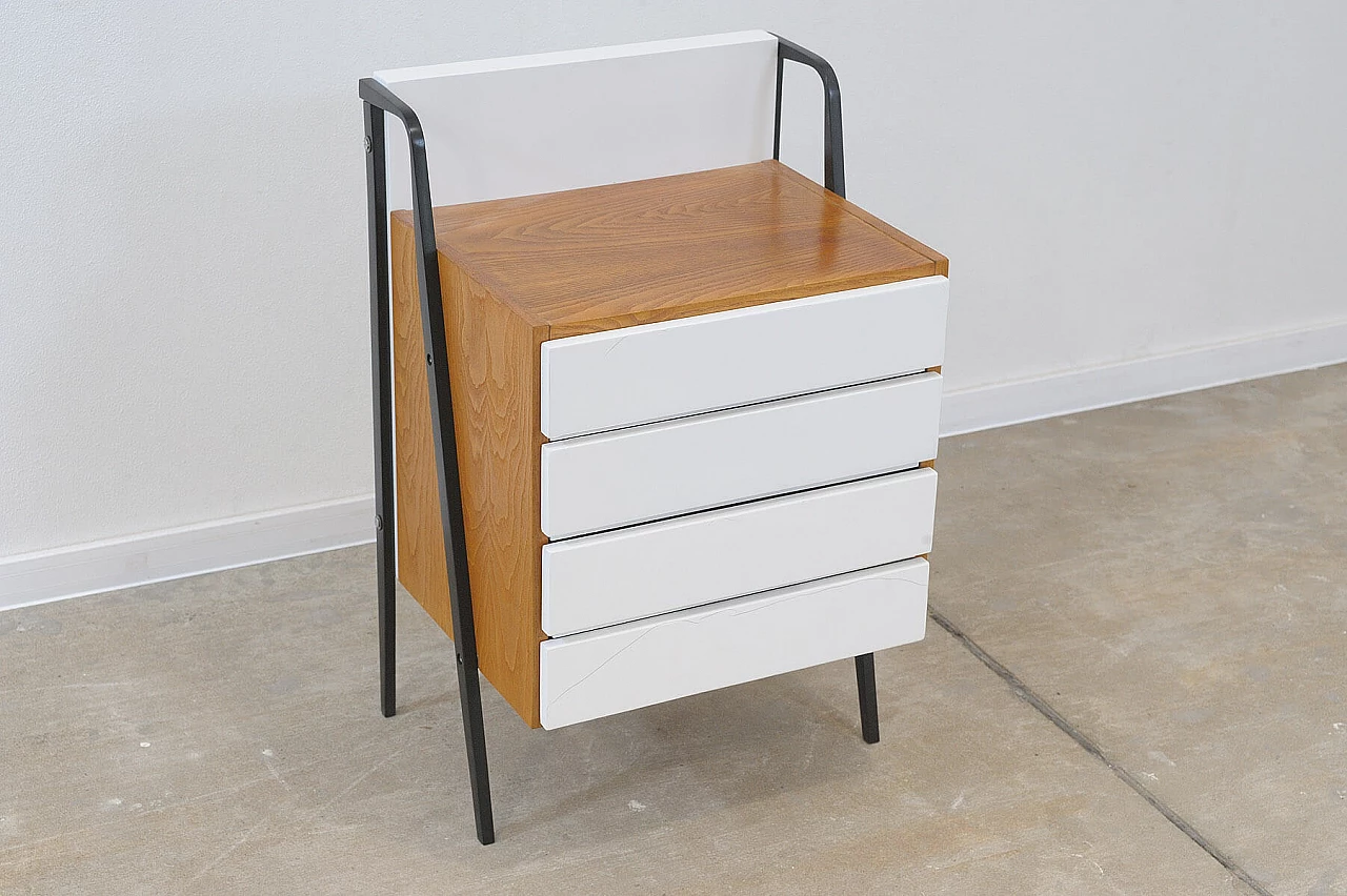 Beech chest of drawers by Tatra Nabytok, 1960s 3