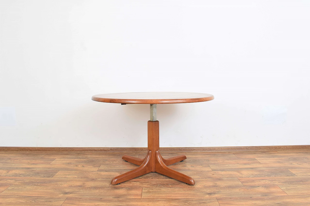 Danish coffee table in solid teak, 1970s 2