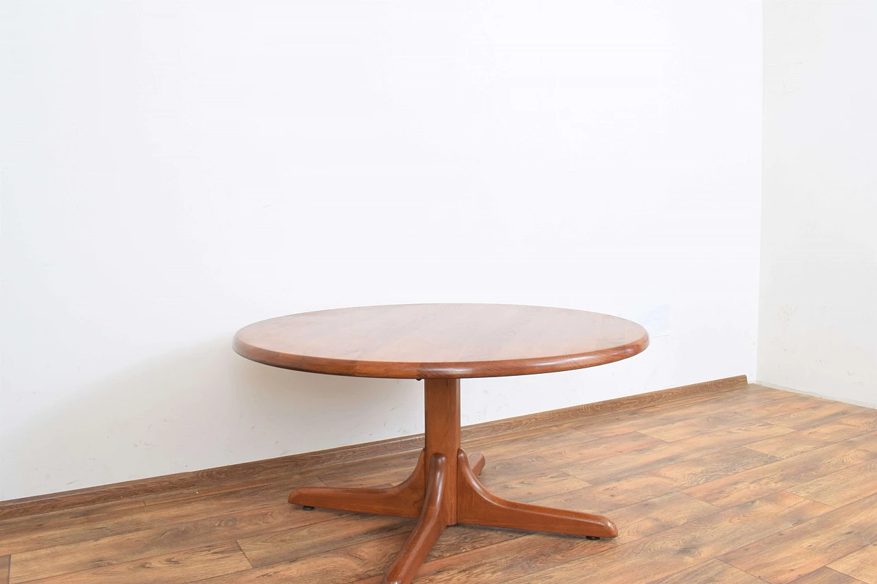 Danish coffee table in solid teak, 1970s 4