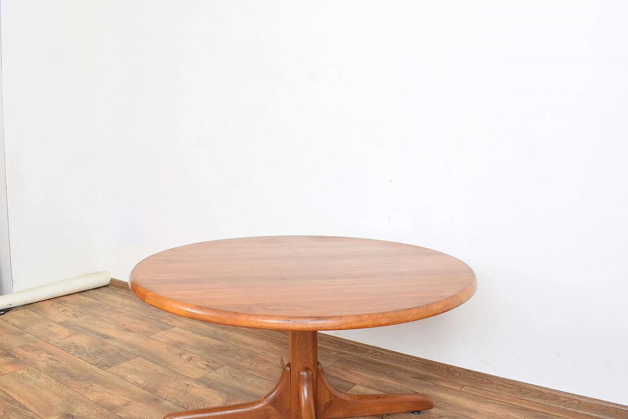 Danish coffee table in solid teak, 1970s 5