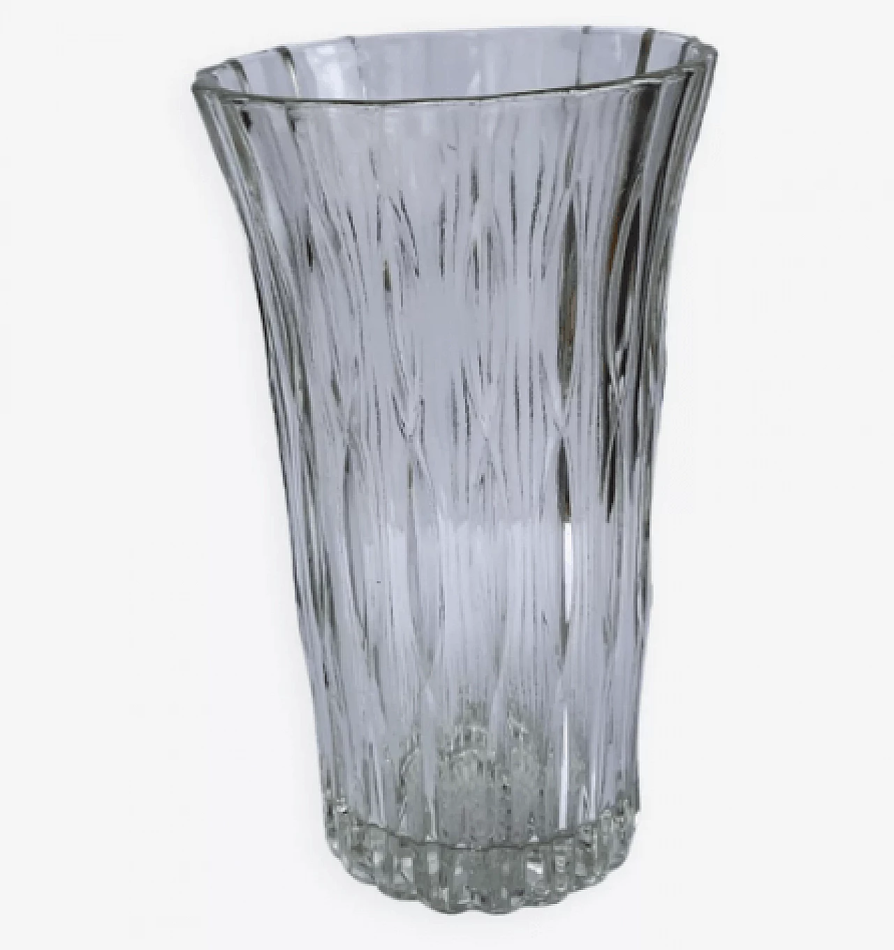 Glass vase by Jiří Řepásek for Sklo Union Poděbrady, 1960s 1