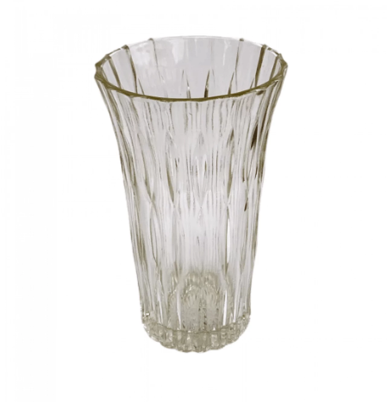 Glass vase by Jiří Řepásek for Sklo Union Poděbrady, 1960s 8