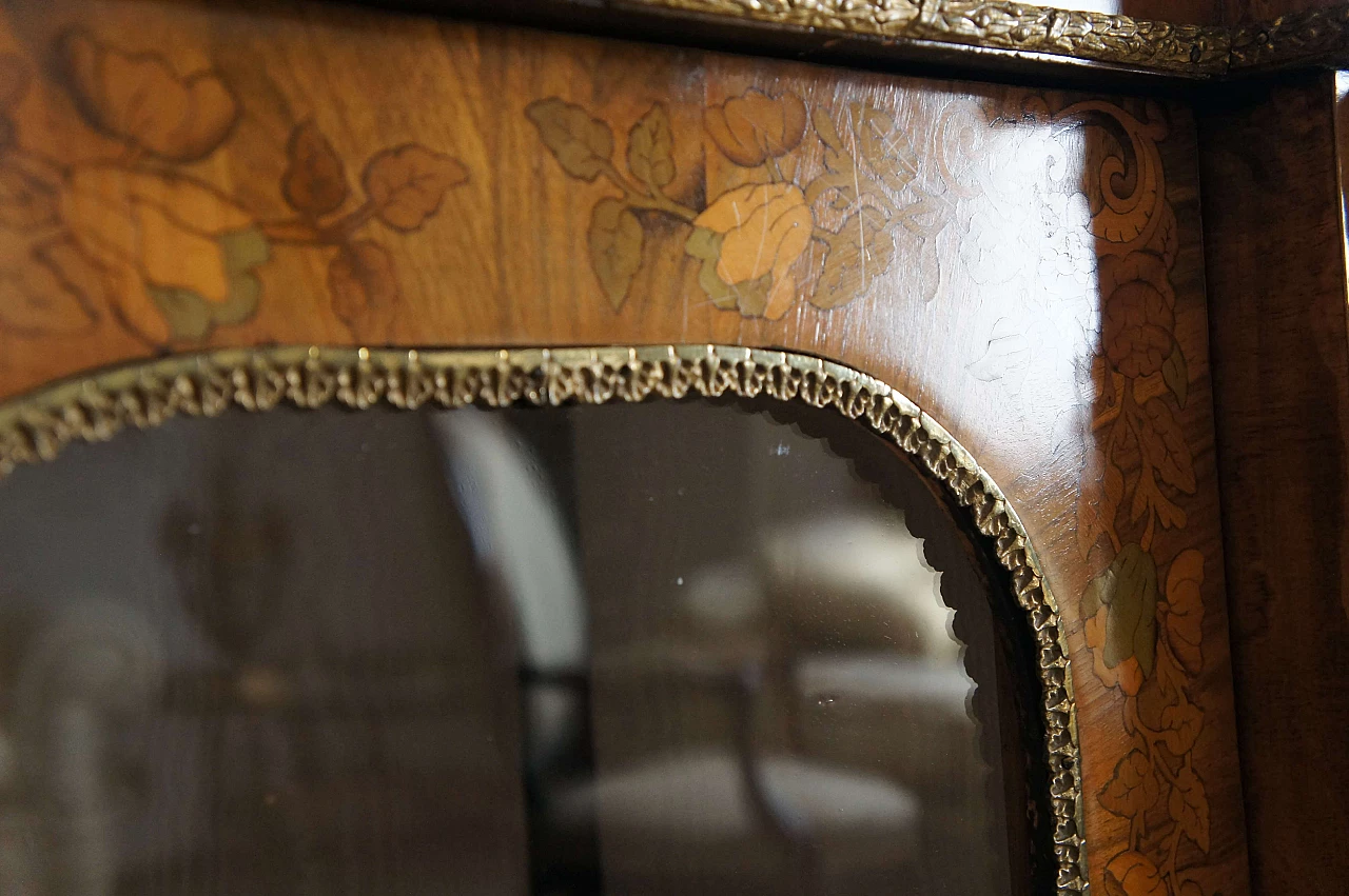 French Boulle-style inlaid and paneled wood sideboard, mid-19th century 21