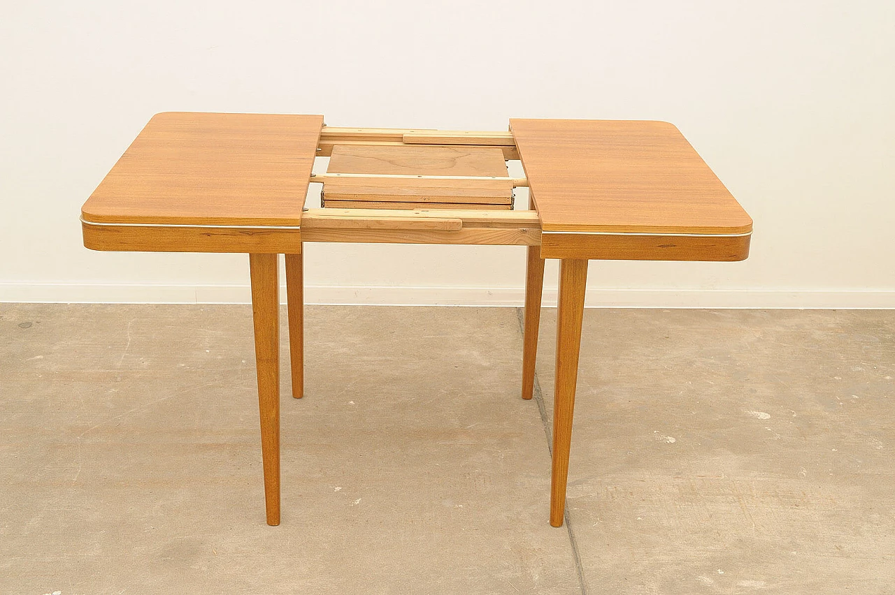 Wooden dining table by Jitona, 1960s 7