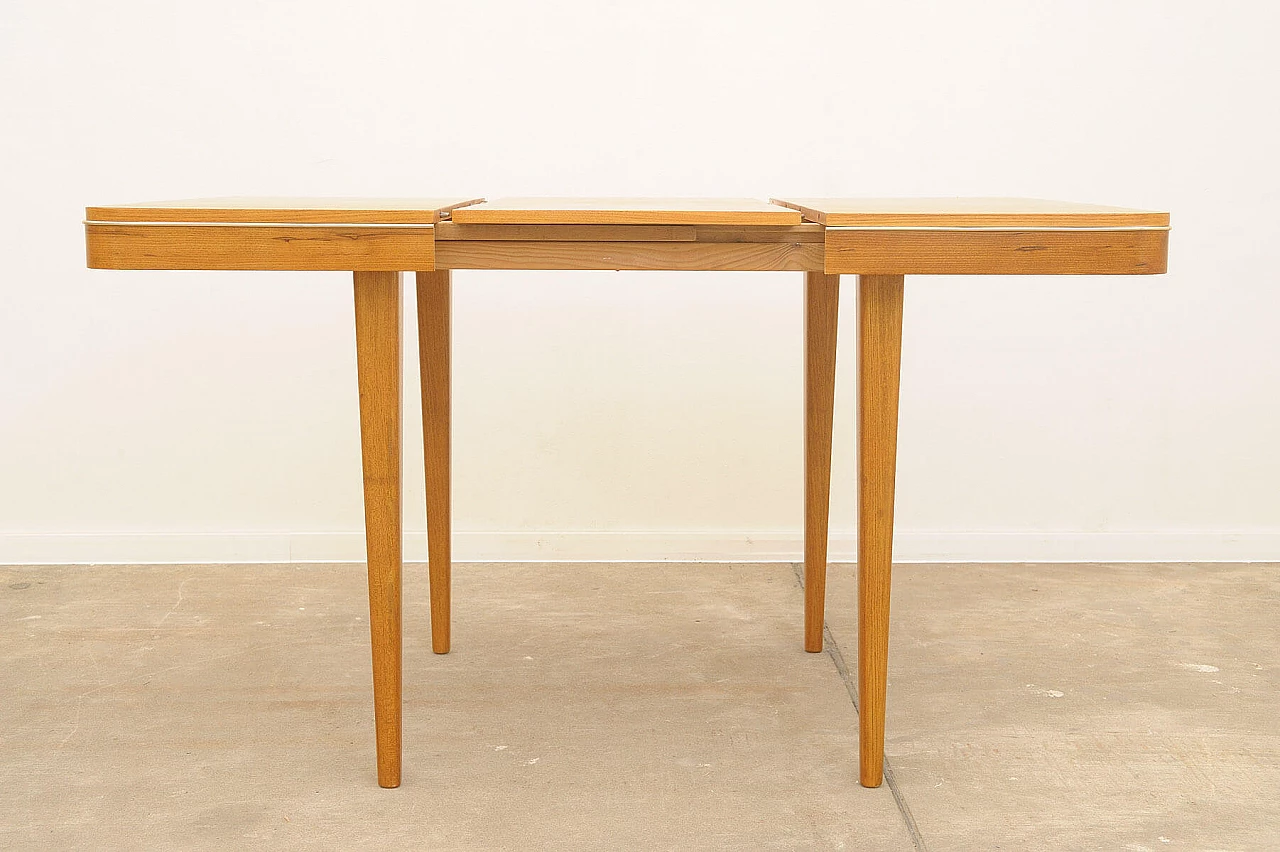 Wooden dining table by Jitona, 1960s 9