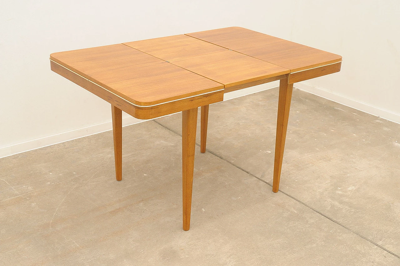 Wooden dining table by Jitona, 1960s 12