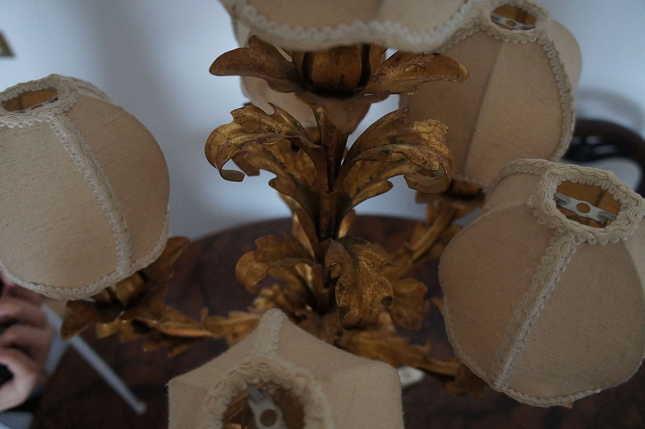 Table lamp decorated with gold leaf, 1920s 6