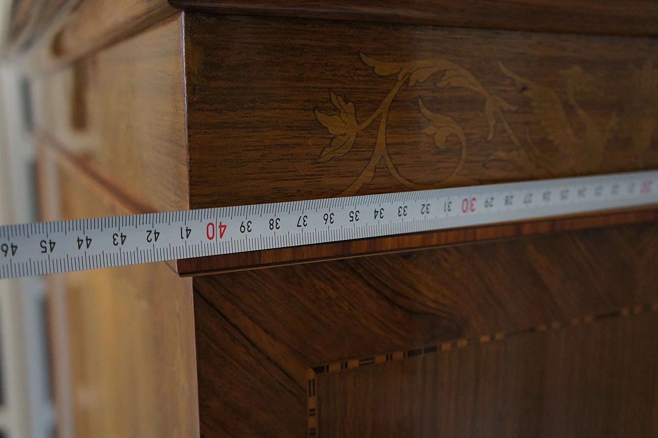 Walnut sideboard with bois de rose inlay, 1940s 3