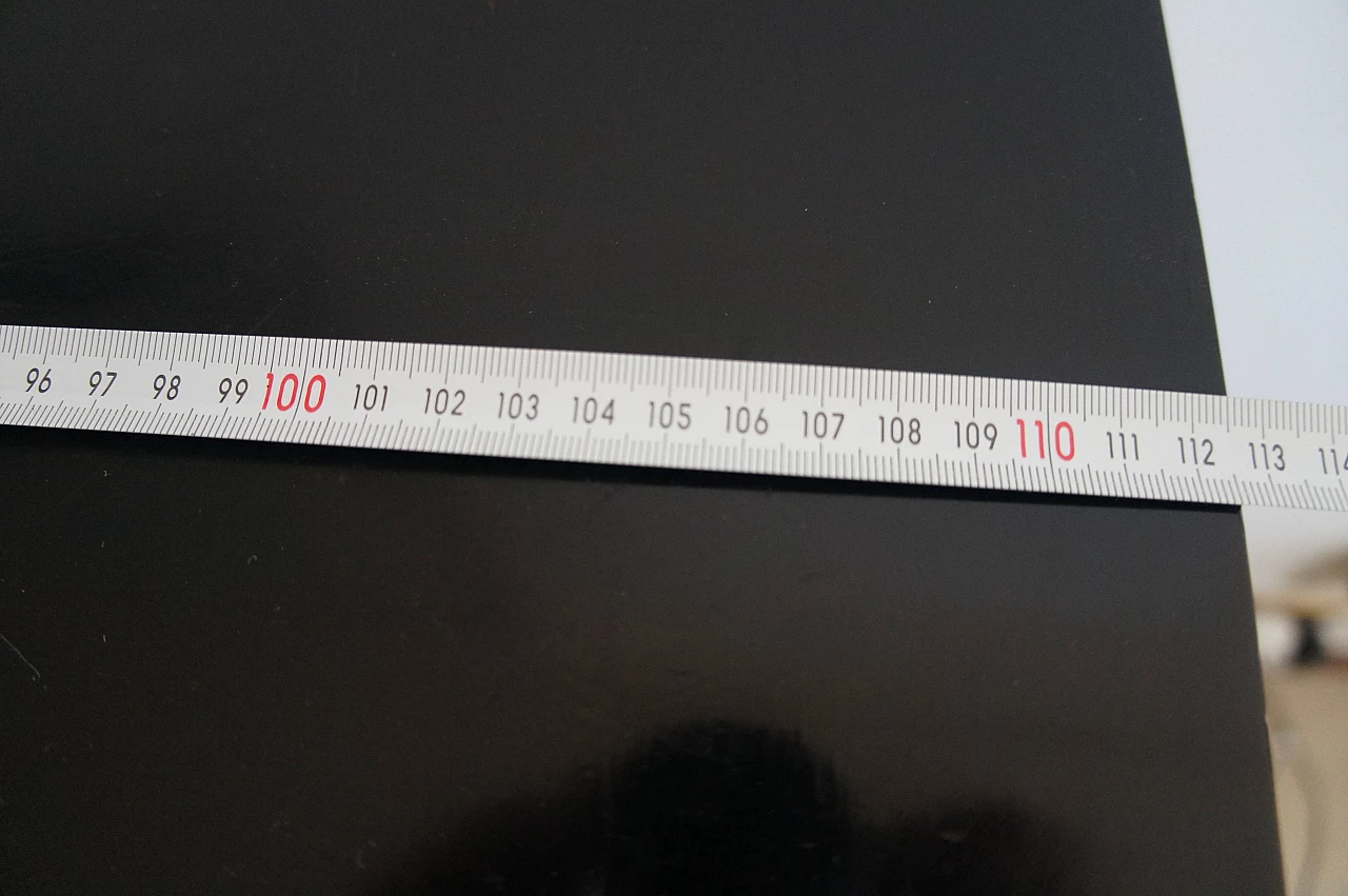 Ebony and walnut sideboard with showcase in the style of Andre Charles Boulle, 19th century 3