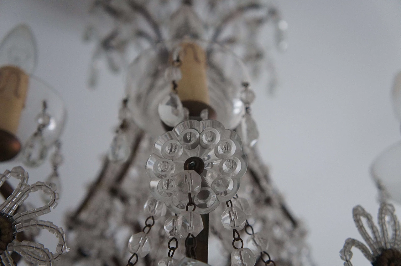 Crystal chandelier, late 19th century 2