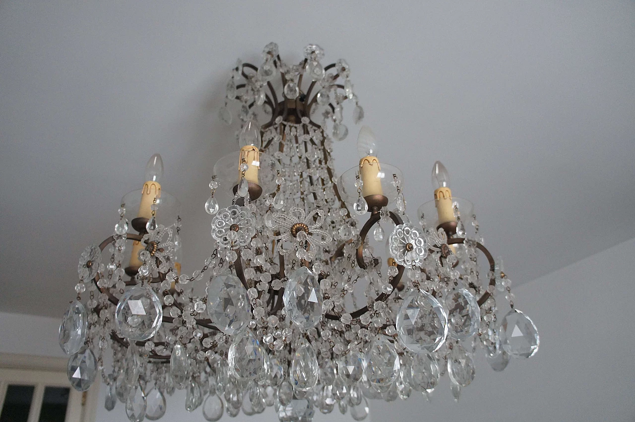 Crystal chandelier, late 19th century 3