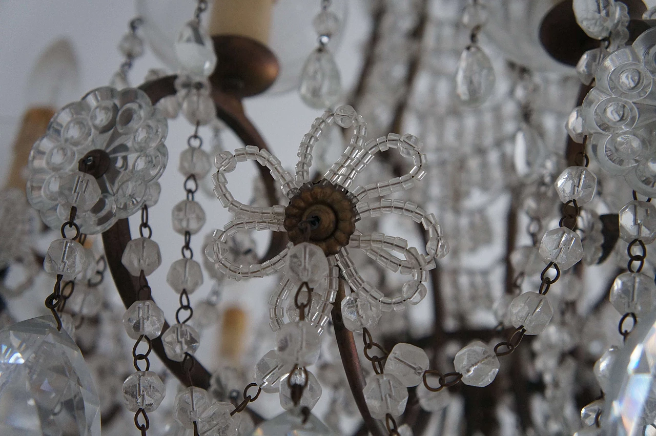 Crystal chandelier, late 19th century 5