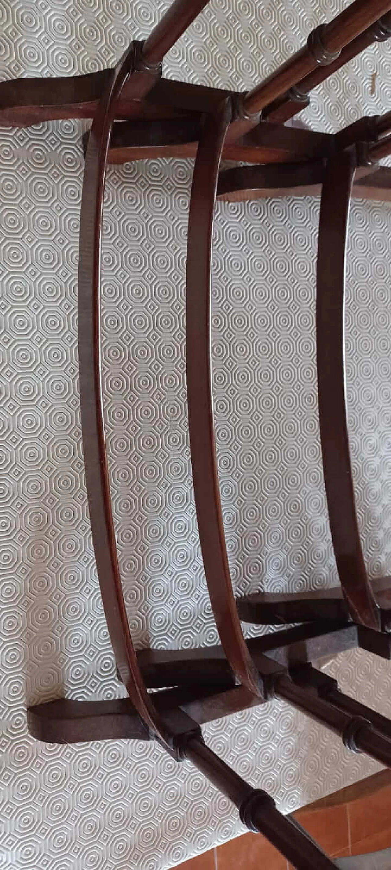 3 Tavolini a nido inglesi in legno, '800 10