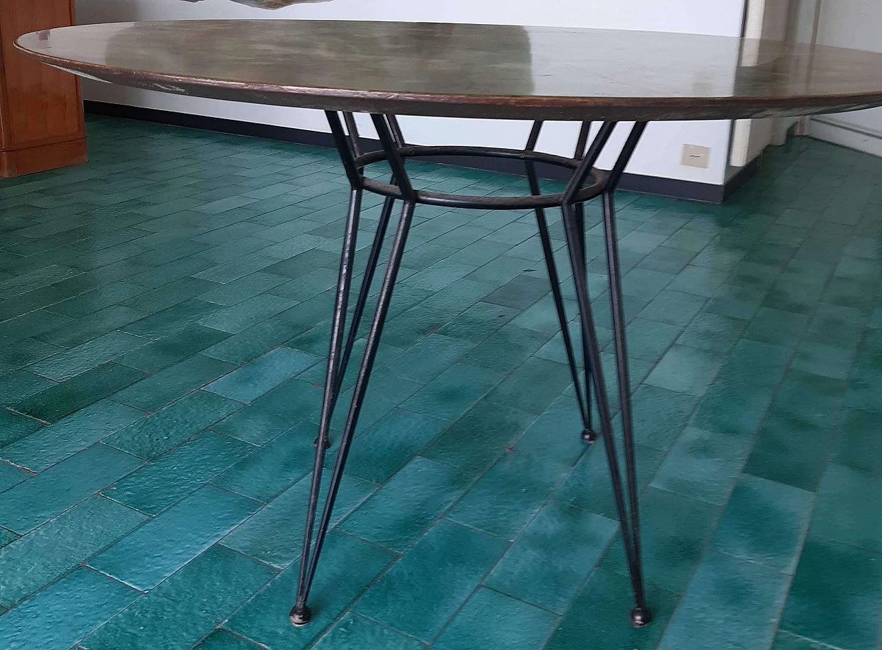 Table by Cumino decorated by Bottega d'Arte Decalage, 1957 3