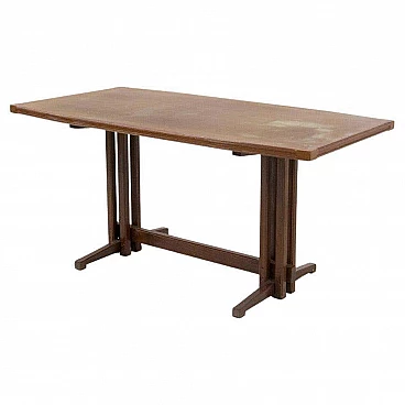 Tavolo in legno di Gigi Radice, anni '50