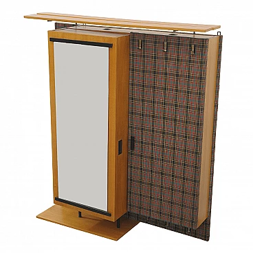 Appendiabiti da ingresso con scarpiera di AGP Holz, anni '60