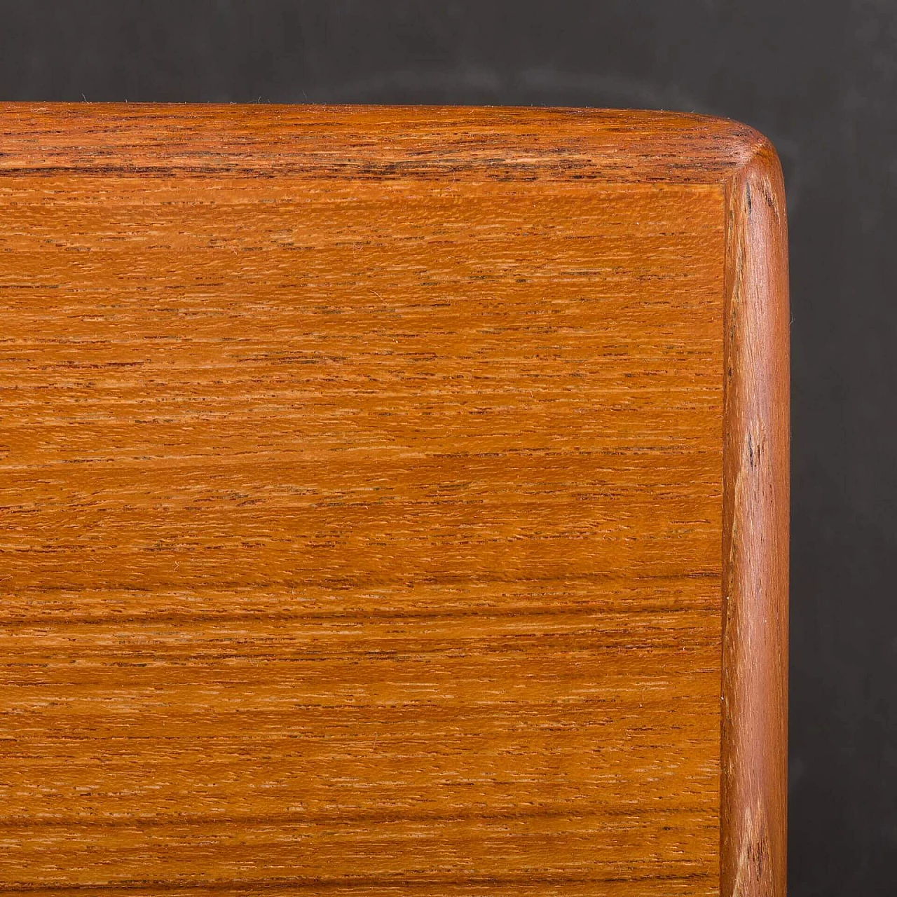 Danish teak coffee table with double shelf and casters, 1960s 11