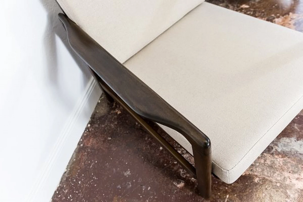 Pair of armchairs B 7522 by Zenon Bączyk for Swarzędzkie Fabryki Mebli, 1960s 5