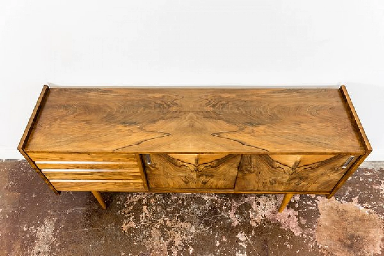Credenza polacca in noce, anni '60 6