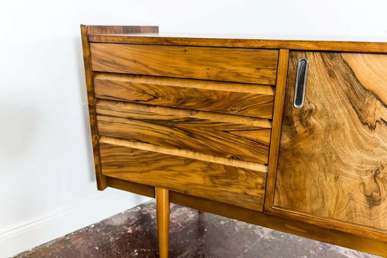 Credenza polacca in noce, anni '60 7