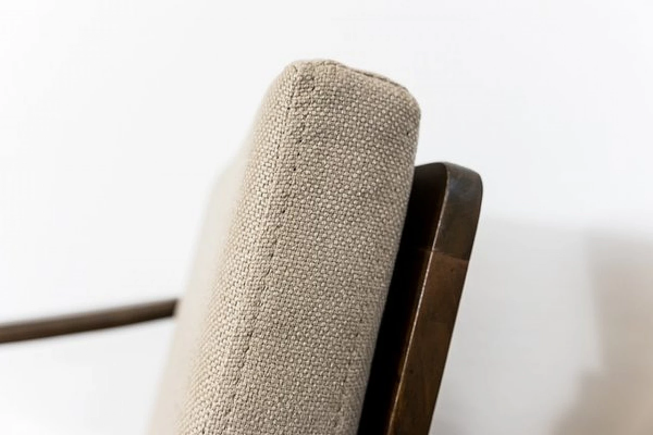 Pair of armchairs B 7522 by Zenon Bączyk for Swarzędzkie Fabryki Mebli, 1960s 9