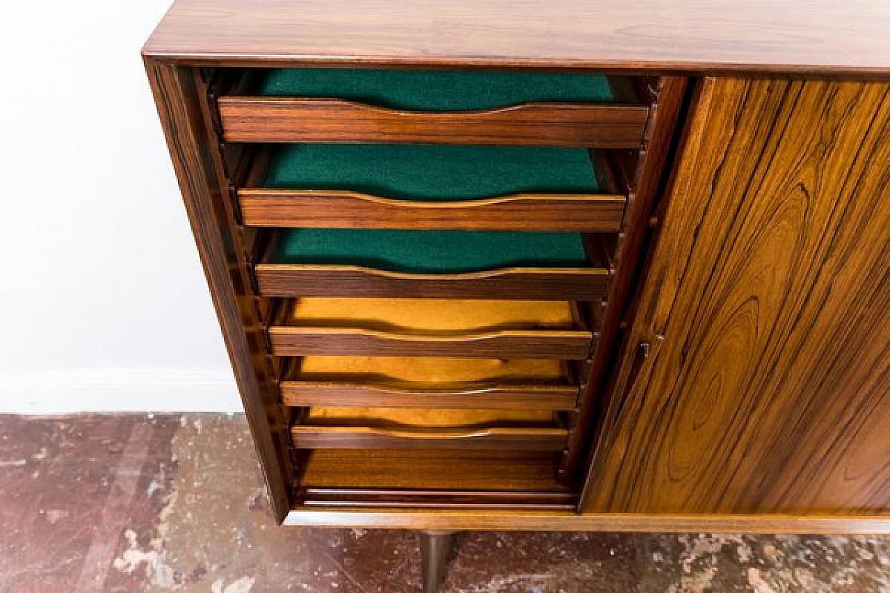 Credenza 19 in teak di Omann Jun, anni '60 13