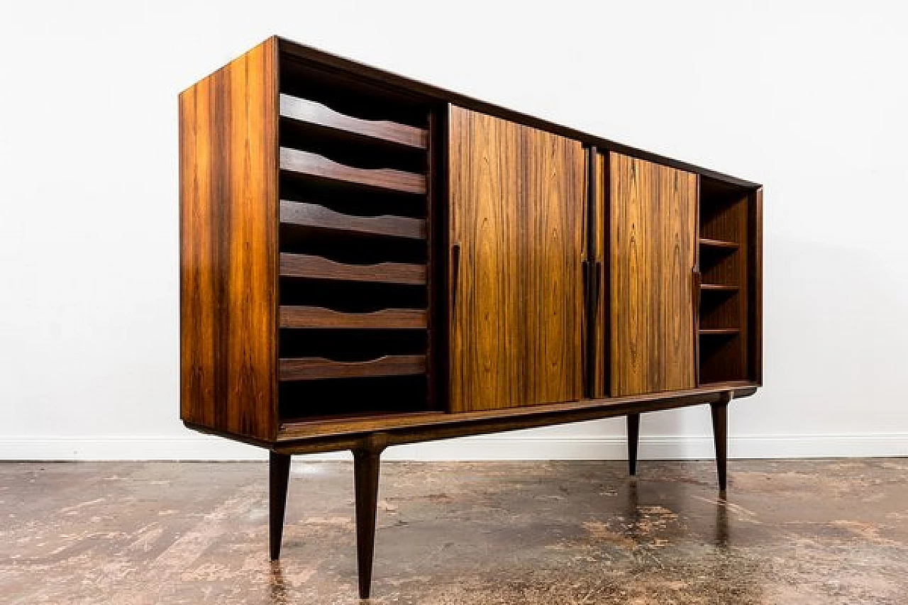 Credenza 19 in teak di Omann Jun, anni '60 24