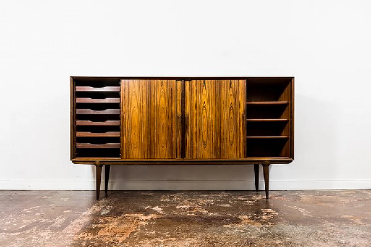 Credenza 19 in teak di Omann Jun, anni '60 30