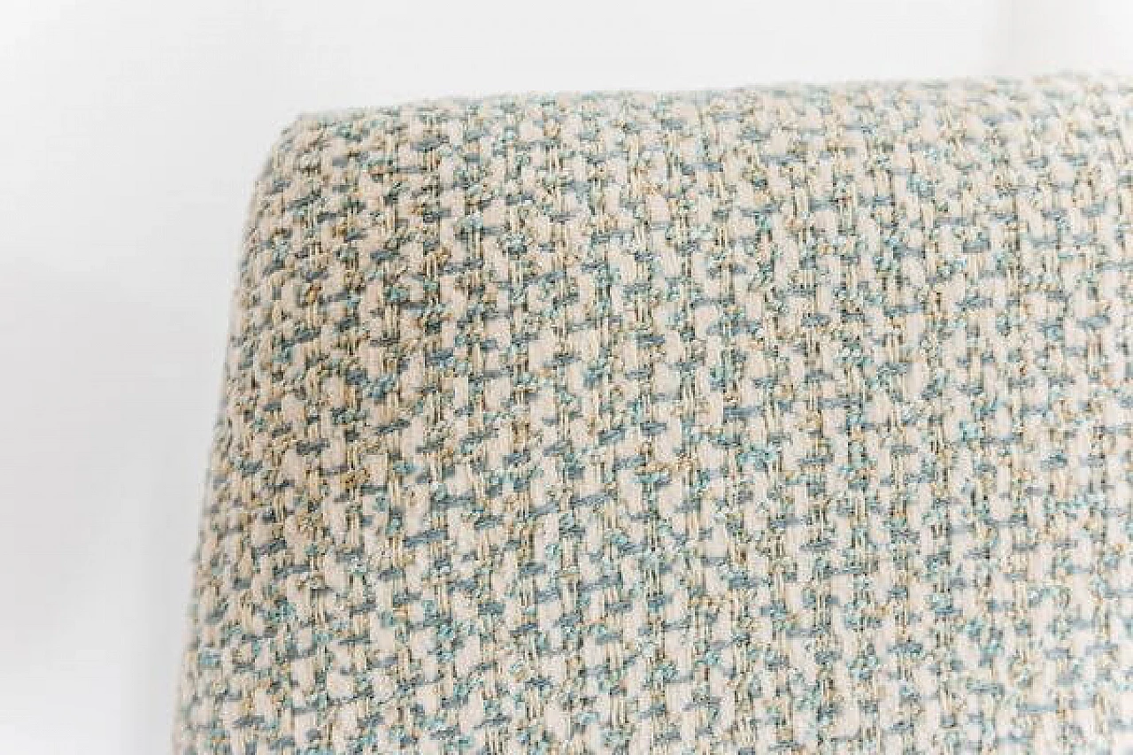 Poltrona ungherese in legno e tessuto, anni '60 5