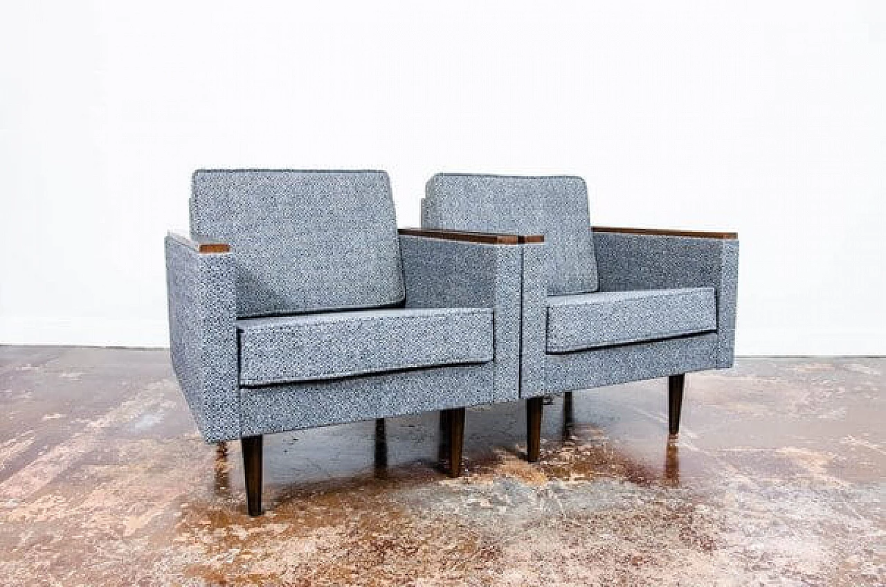 Coppia di poltrone Nowe-B di Nowińskie Fabryki Mebli, anni '70 7